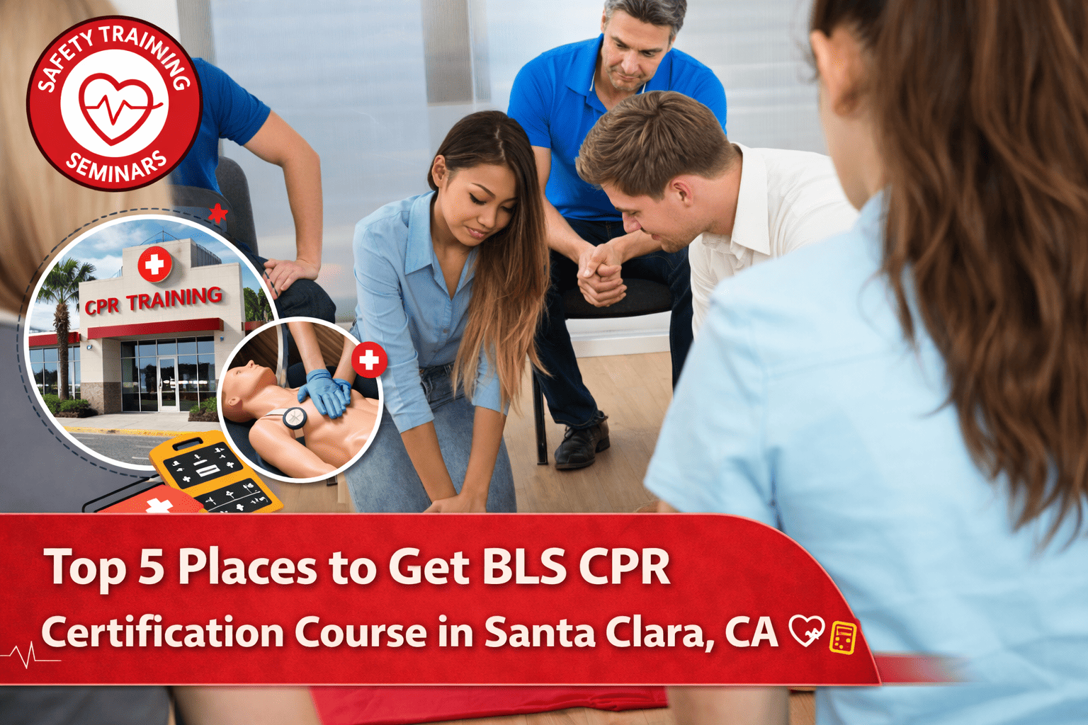 Top 5 Places to Get BLS CPR Certification Course in Santa Clara